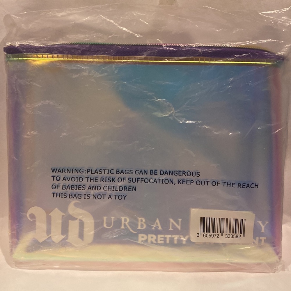 URBAN DECAY Pretty Different Holographic Makeup Cosmetic Bag - Picture 4 of 6